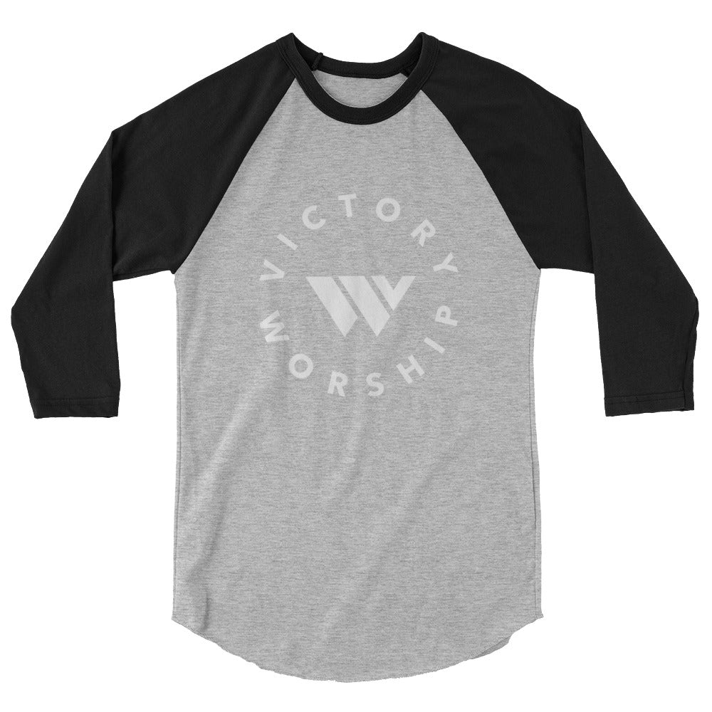 Victory Worship Logo Raglan 3/4 T-Shirt