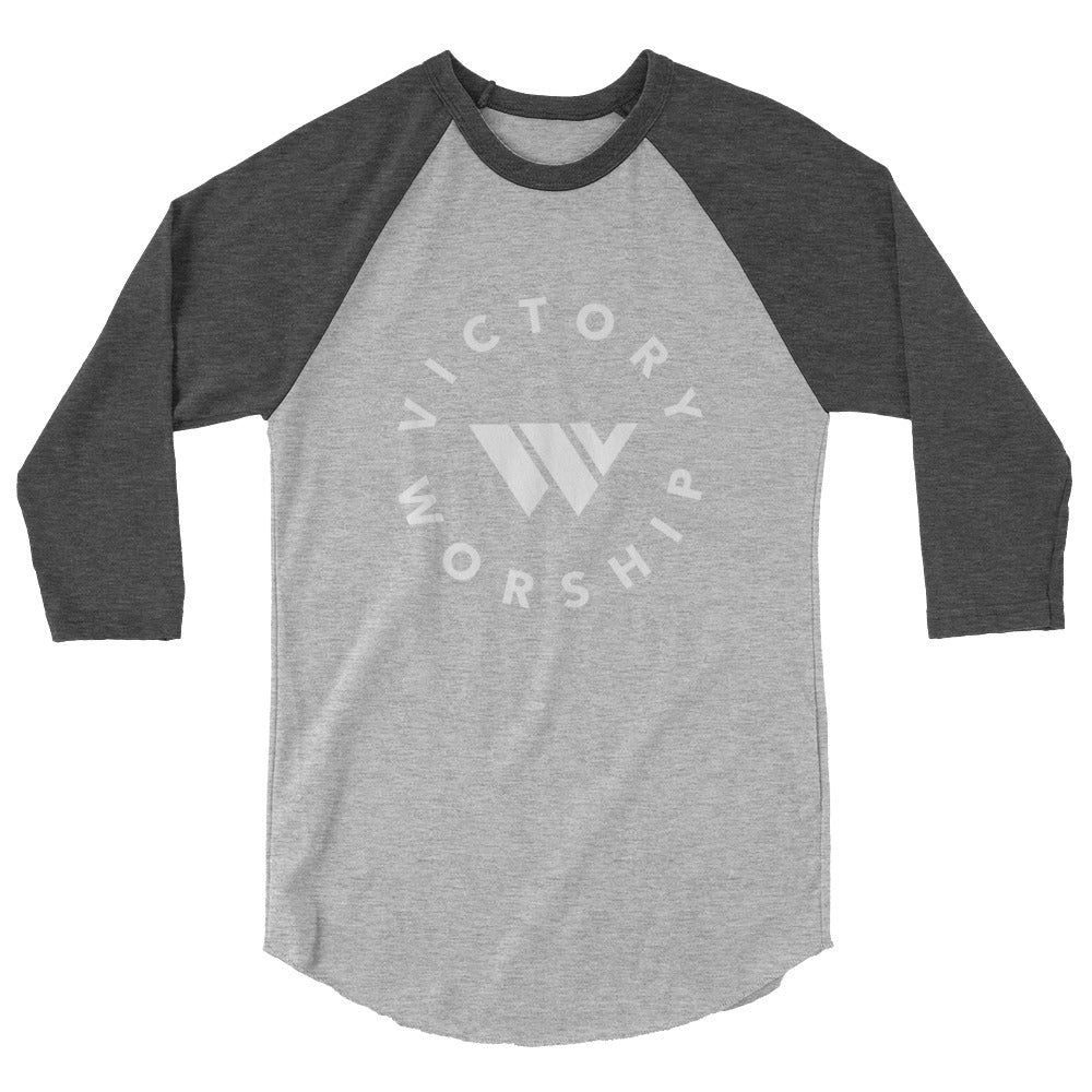 Victory Worship Logo Raglan 3/4 T-Shirt