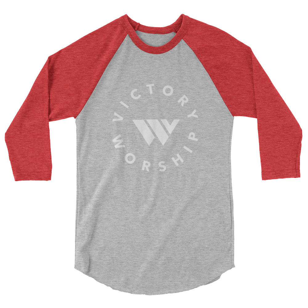 Victory Worship Logo Raglan 3/4 T-Shirt