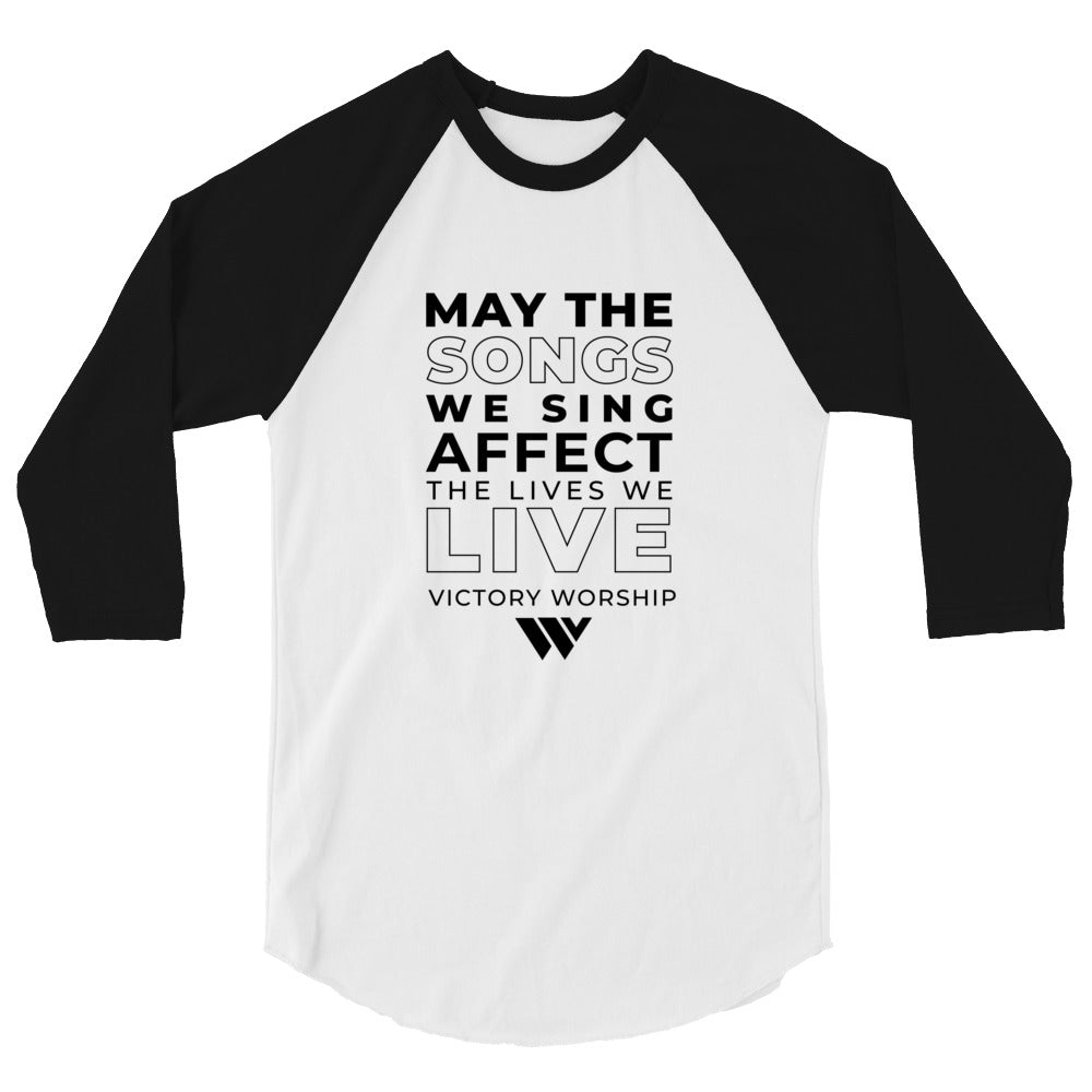 The Songs We Sing Raglan 3/4 T-Shirt