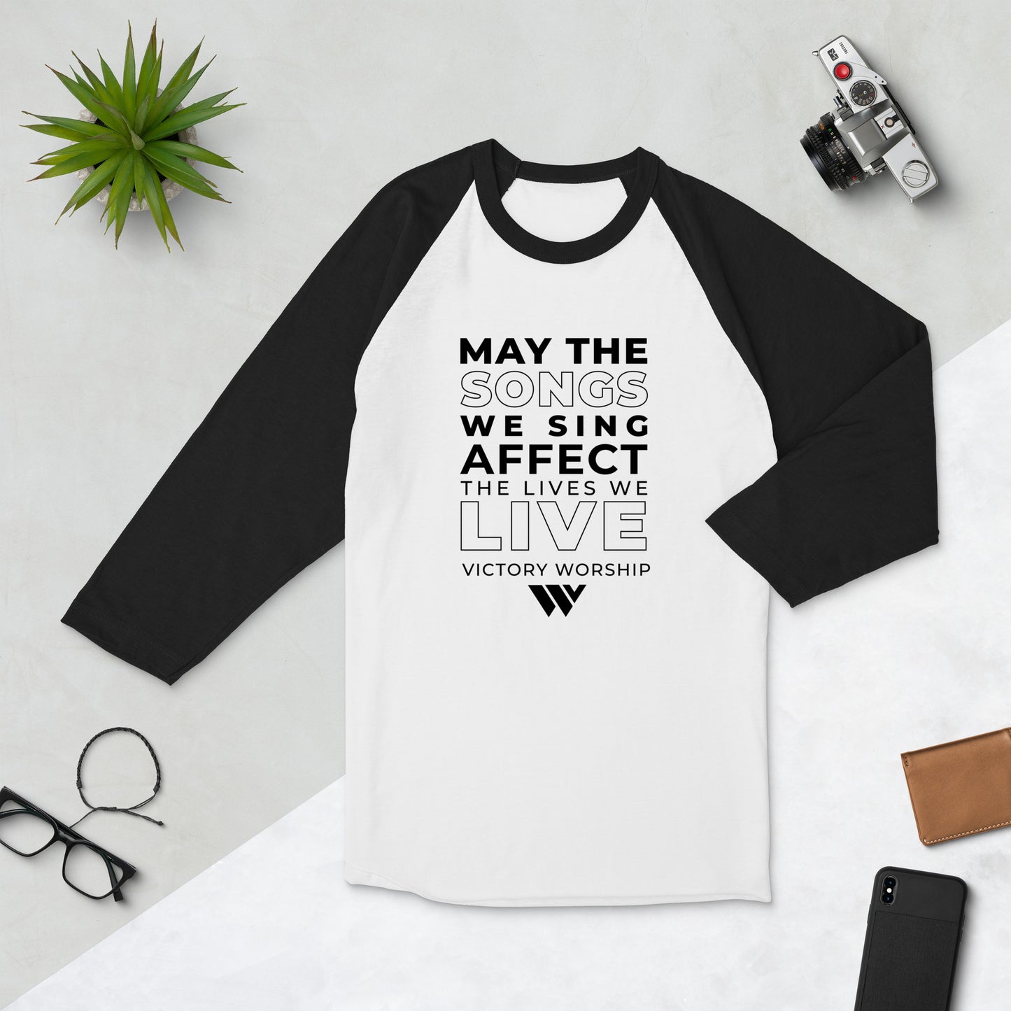 The Songs We Sing Raglan 3/4 T-Shirt