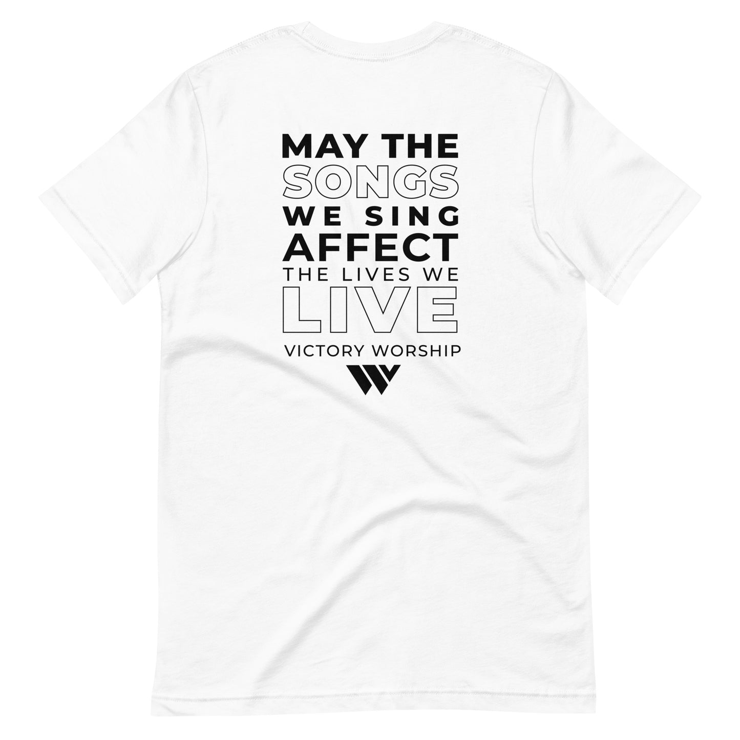 The Songs We Sing T-Shirt (Chest Logo/Back Design)