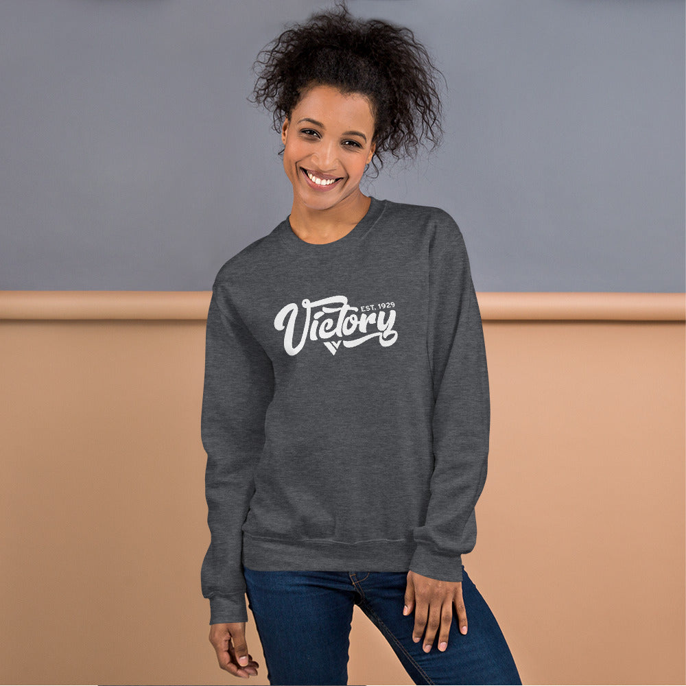 Victory Retro Varsity Crewneck Sweatshirt