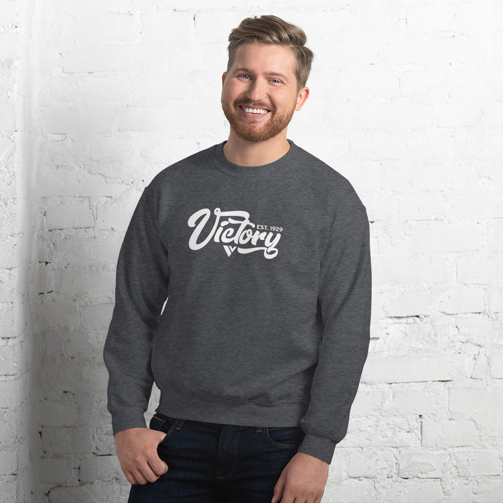 Victory Retro Varsity Crewneck Sweatshirt