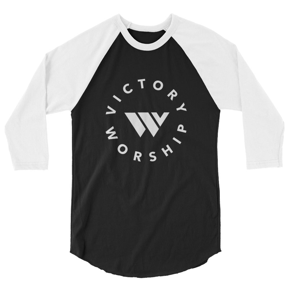 Victory Worship Logo Raglan 3/4 T-Shirt