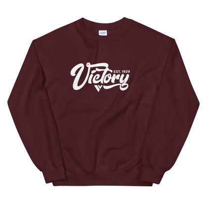 Victory Retro Varsity Crewneck Sweatshirt